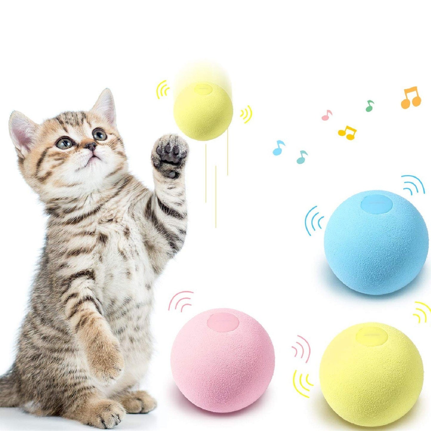 SmartBall™ - Balle intelligente d'apprentissage pour chat - KOFEL STORE